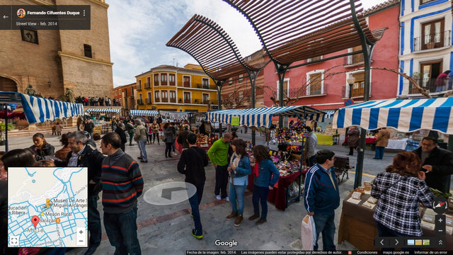 Visita Virtual Al MERCADILLO ARTESANAL LAS 4 PLAZAS DE MULA GEOCOM